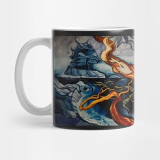 The Scarlet Tree and the Little Blue Island Mug